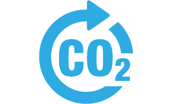 Reduce CO2 icon.