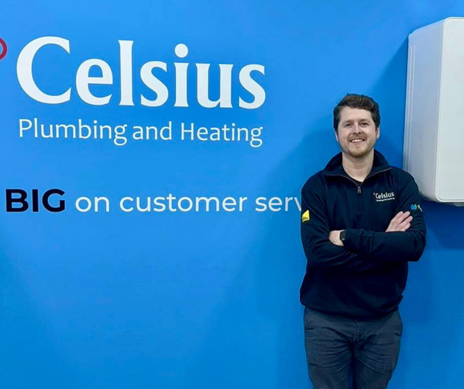 Michael at Celsius is delighted at reaching 1000 Edinburgh Trusted Trader reviews.
