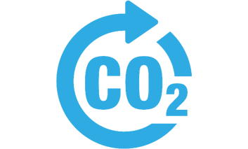 Reduce CO2 icon.