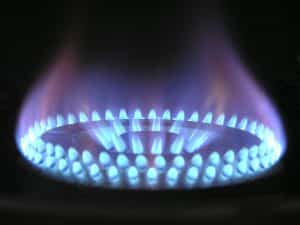 Gas flame image.